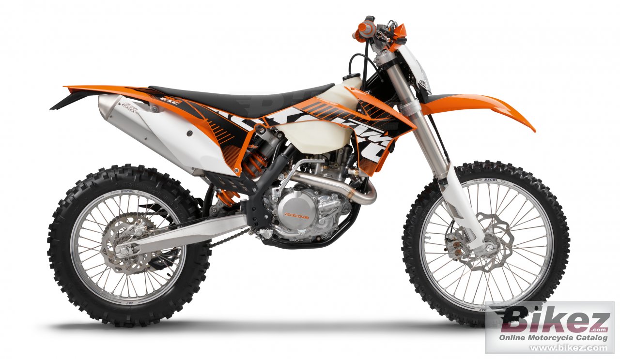 Big KTM 450 exc picture and wallpaper from Bikez.com